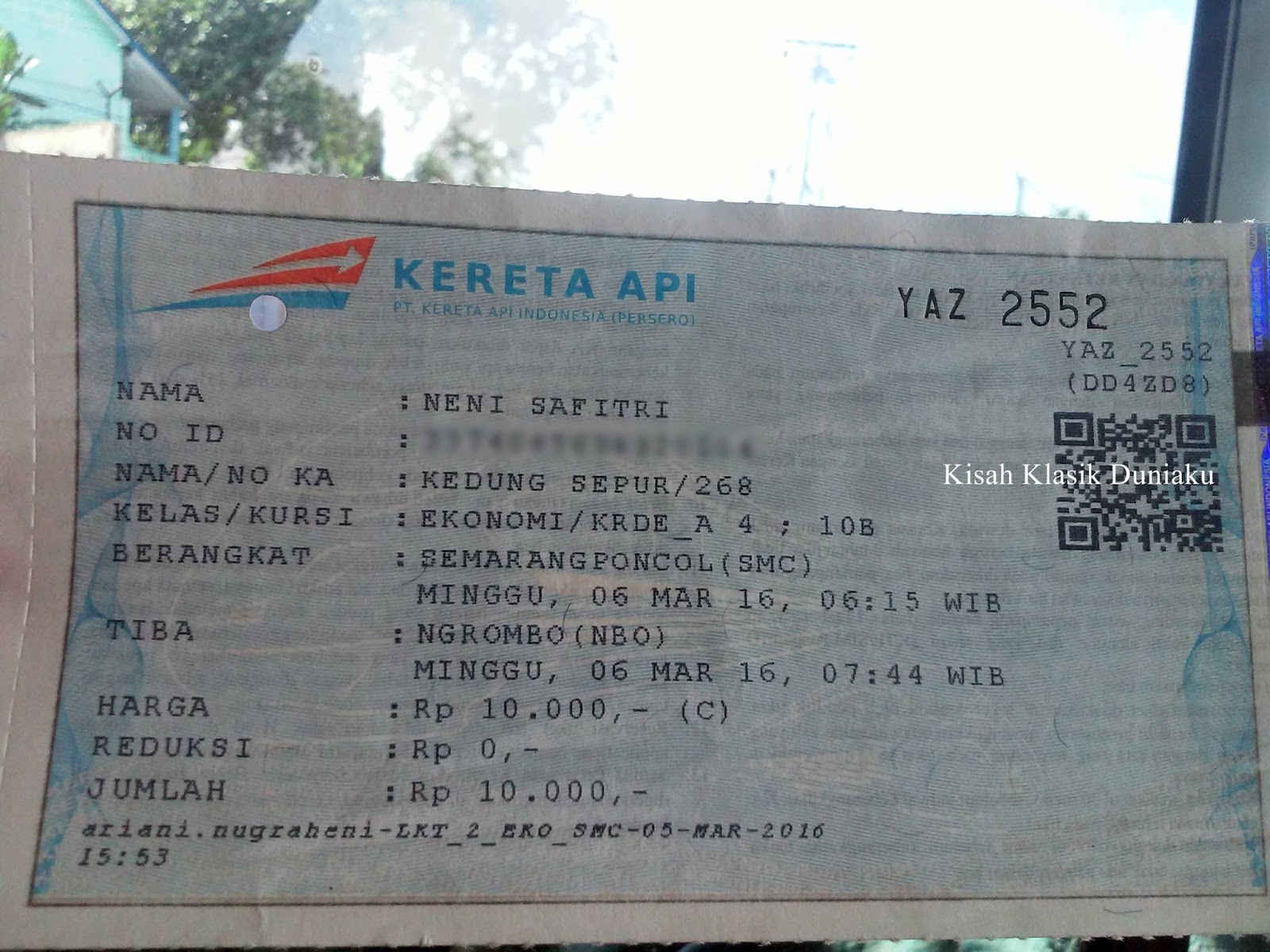 tiket kereta api indonesia